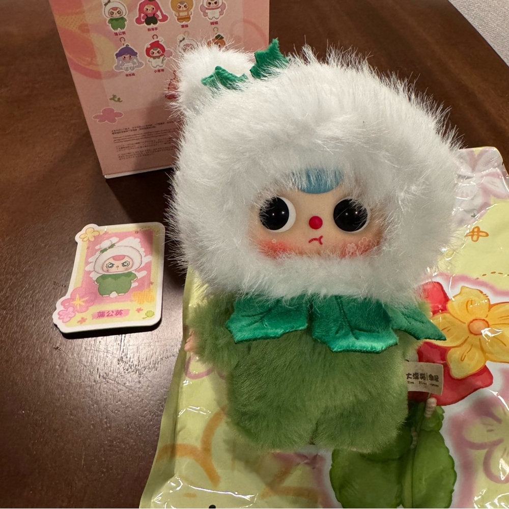 Baby Three (Baby 3 / BB3) “Where’s Spring?” • Dandelion • Collectible Plush